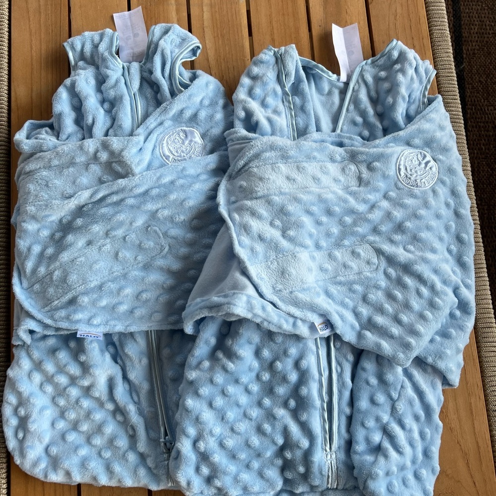 0-3m halo sleep sack bundle